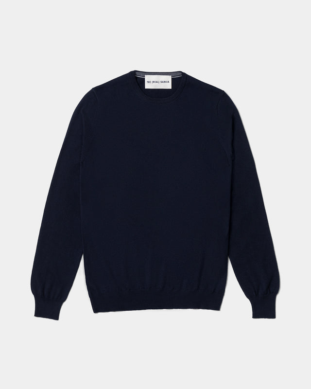 FOUNDATION CREWNECK NAVY