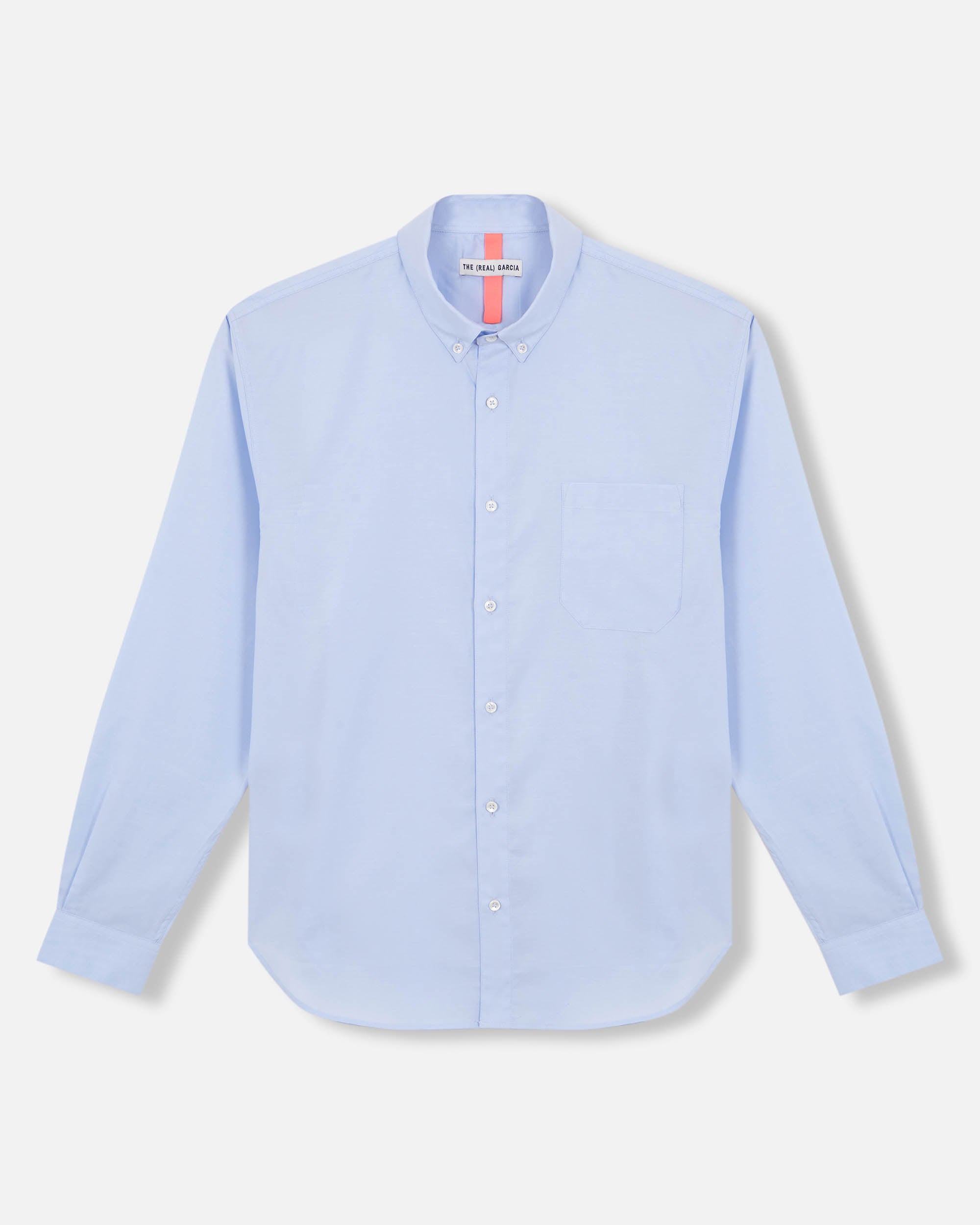 CAMISA OXFORD AZUL CLARO